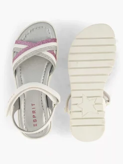 Witte Sandaal Glitters