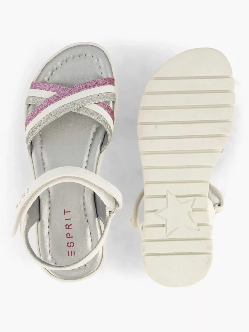 Witte Sandaal Glitters