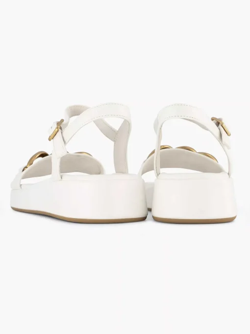 Witte Sandaal Sierketting