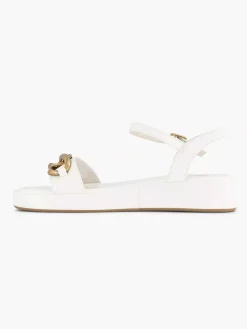 Witte Sandaal Sierketting