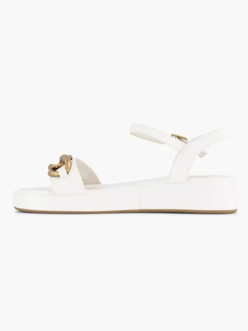 Witte Sandaal Sierketting