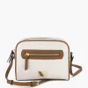 Witte Schoudertas Print