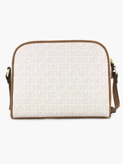 Witte Schoudertas Print