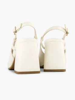 Witte Slingback