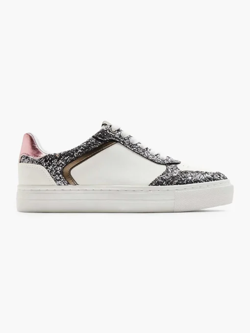 Witte Sneaker Glitter