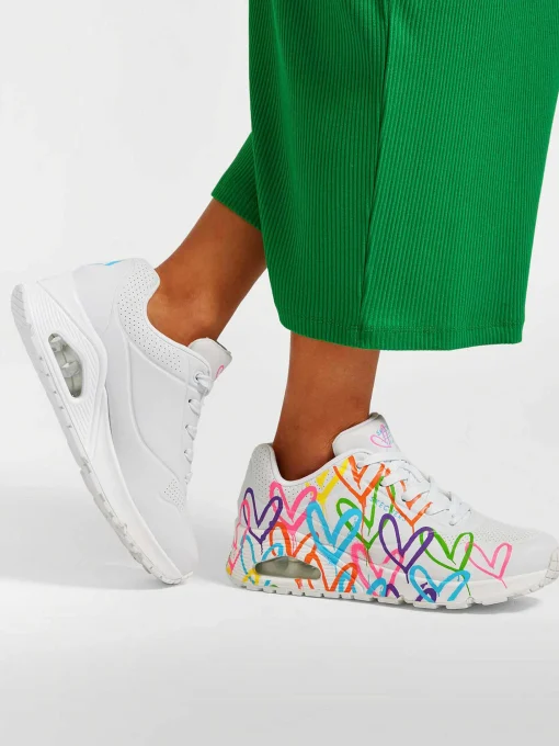 Witte Sneaker Memory Foam