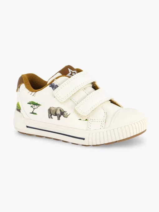 Witte Sneaker Neushoorn