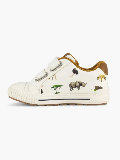 Witte Sneaker Neushoorn