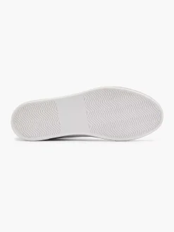 Witte Sneaker Roze Bloemen
