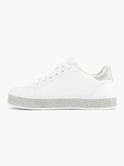 Witte Sneaker Steentjes