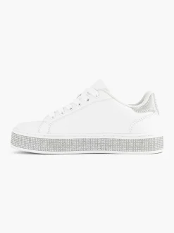 Witte Sneaker Steentjes
