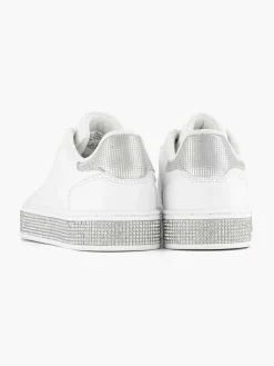 Witte Sneaker Steentjes