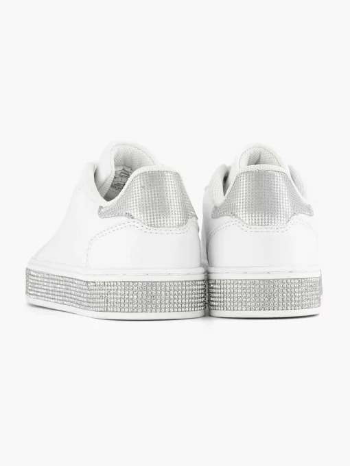 Witte Sneaker Steentjes
