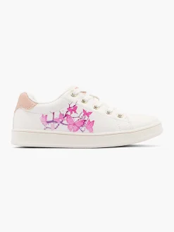 Witte Sneaker Vlinders