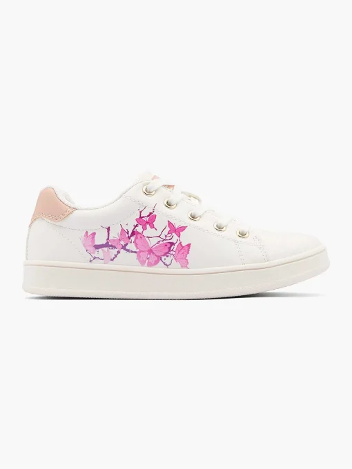 Witte Sneaker Vlinders