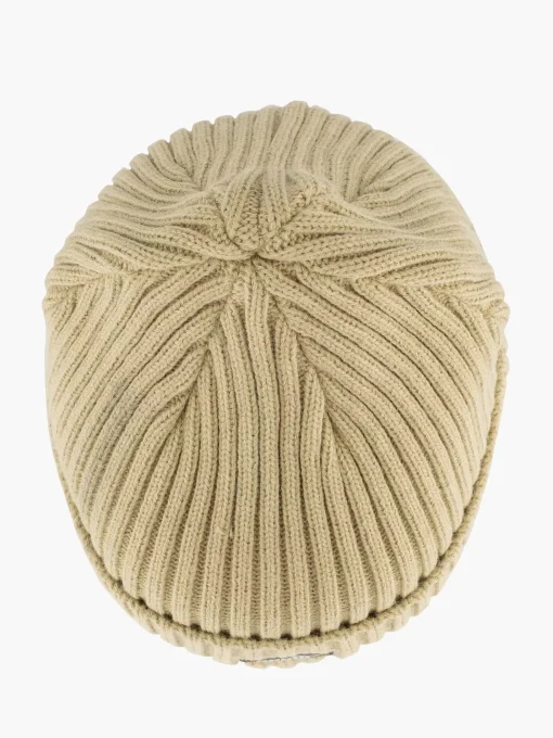 Zandkleurige Puma Classic Cuff Beanie