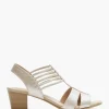 Zilveren Sandalette
