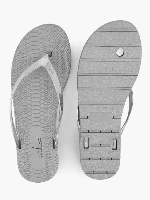 Zilveren Teenslipper