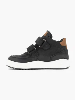 Zware Leren Sneakers Klittenband