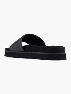 Zwarte Badslipper