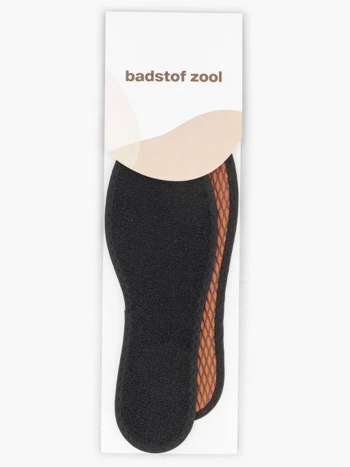Zwarte Badstof Zool 33-34