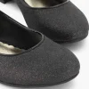 Zwarte Ballerina Glitters
