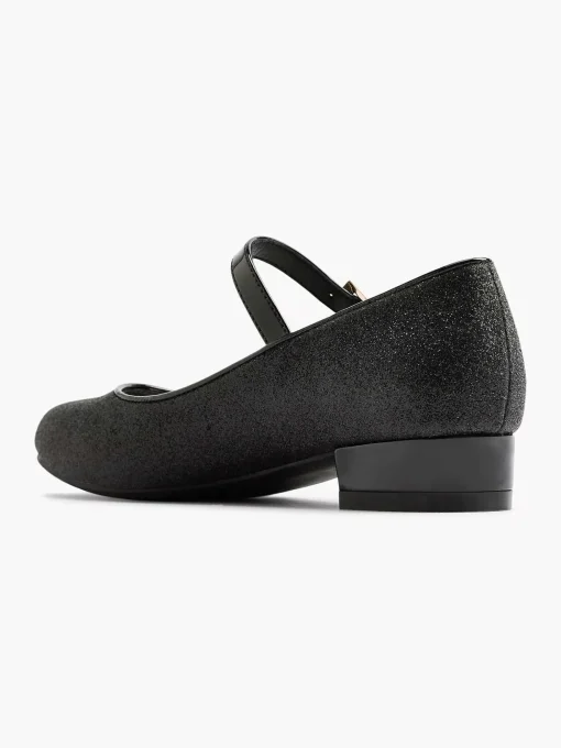 Zwarte Ballerina Glitters