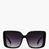 Zwarte Cat Eye Zonnebril