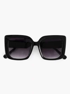 Zwarte Cat Eye Zonnebril