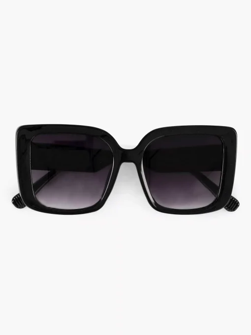 Zwarte Cat Eye Zonnebril