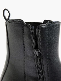 Zwarte Chelsea Boot Hak