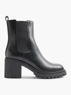 Zwarte Chelsea Boot Hak
