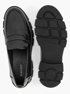 Zwarte Chunky Loafer
