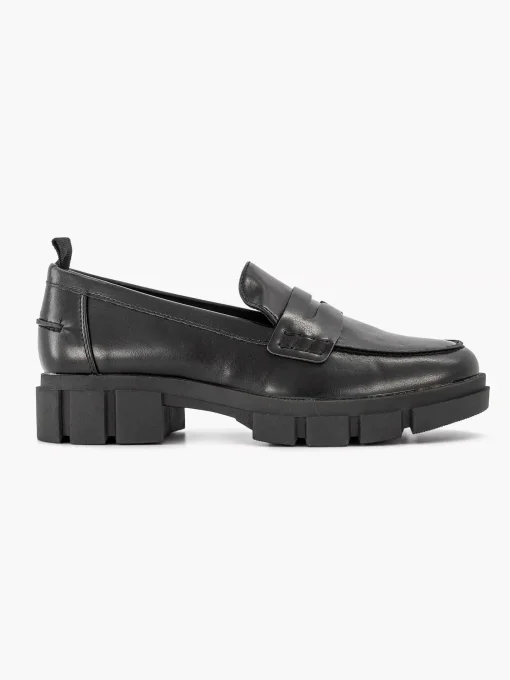 Zwarte Chunky Loafer