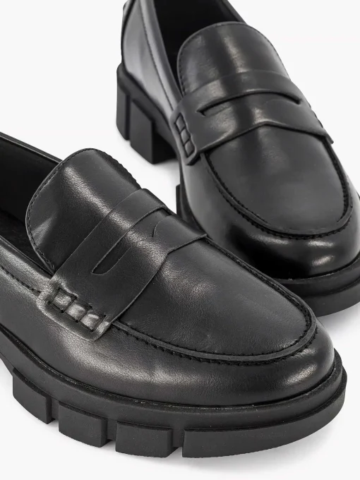 Zwarte Chunky Loafer
