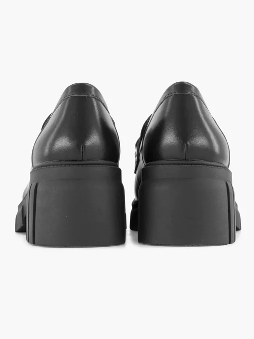 Zwarte Chunky Loafer Sietketting
