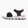 Zwarte Chunky Sandaal