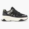 Zwarte Chunky Sneaker Panterprint