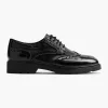 Zwarte Chunky Veterschoen