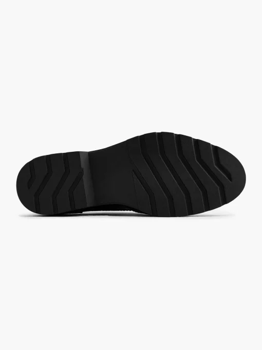 Zwarte Chunky Veterschoen
