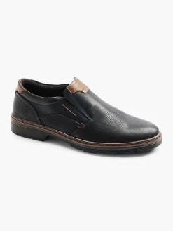 Zwarte Comfort Instapper Elastisch