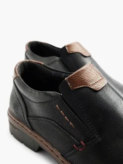 Zwarte Comfort Instapper Elastisch