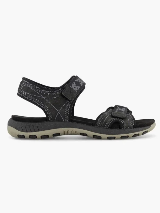 Zwarte Comfort Sandaal