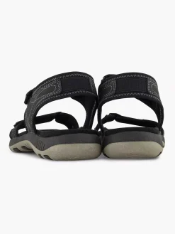 Zwarte Comfort Sandaal