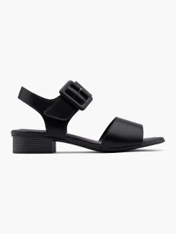 Zwarte Comfort Sandaal