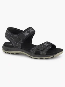 Zwarte Comfort Sandaal