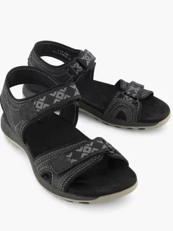 Zwarte Comfort Sandaal