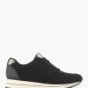 Zwarte Comfort Sneaker Knitted
