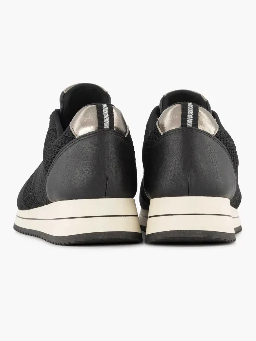 Zwarte Comfort Sneaker Knitted