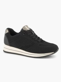 Zwarte Comfort Sneaker Knitted